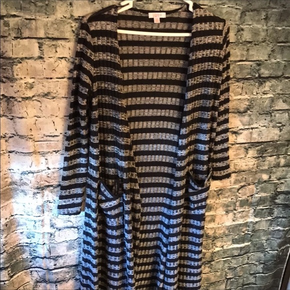 Two Lularoe Rib-Knit Cardigan Dusters XS - Picture 4 of 15